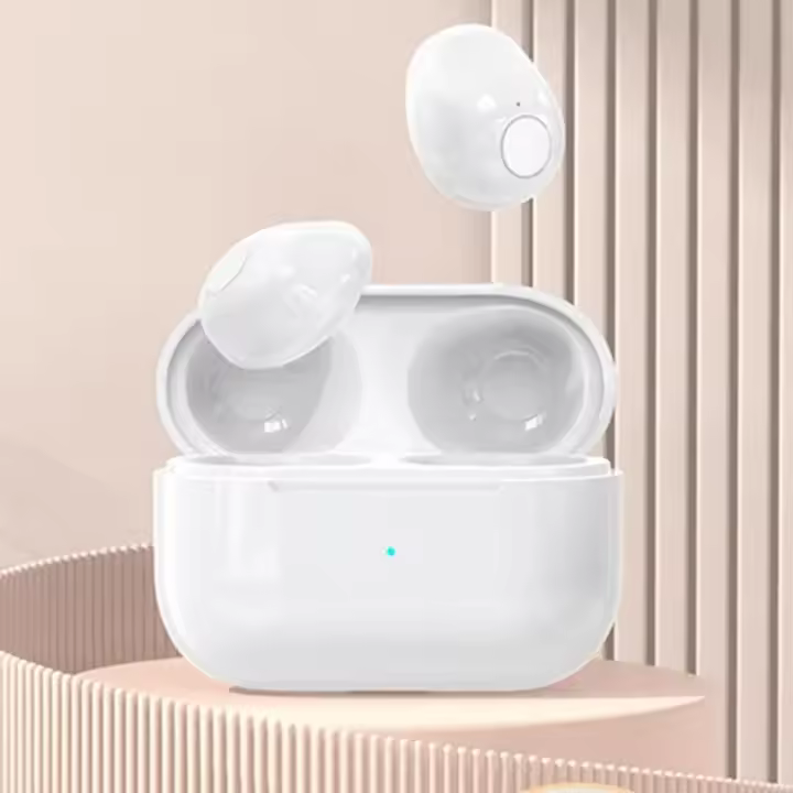 Mini Inalámbricos Bluetooth TWS Auriculares Invisibles Con Micrófono Y Reducción De Ruido Para Dormir Semi-internos HD Llamadas - 1