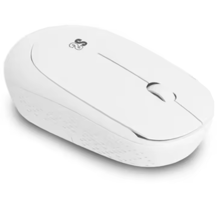 Ratón Inalámbrico Subblim Business Plus Silencioso | Hasta 1200 DPI | Ergonómico |Blanco - 1