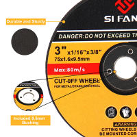 Set De 5 Discos De Corte Metálico Para Amoladora Angular 75/115/125mm Resina Para Acero Madera Herramienta De Corte - details 4