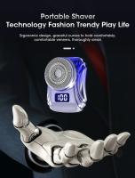 Afeitadora Eléctrica Portátil Para Viajes Mini Para Hombres Tamaño De Bolsillo Recargable Sin Cable Afeitado De Rostro Y Barba - details 4