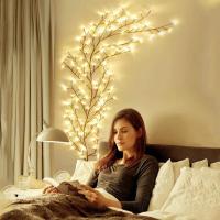 Cordón De LED DIY 45/144 Vinatera Para Decoración De Bodas Y Fiestas Luz De Ambiente Para Pared Y Dormitorio Con Longitud De 150 Cm - details 2