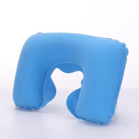Almohada Inflable De Viaje En Forma De U Para Cuello Almohadón De Coche Colchón De Aire Para Descanso Del Cuello Material Poliéster/Celulosa Originaria De Zhejiang China - details 5