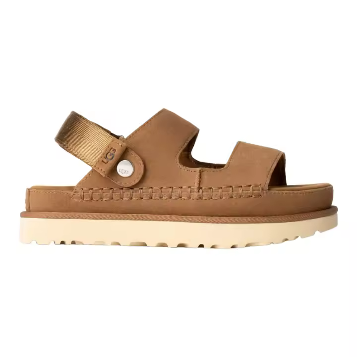 Sandalias Marrones UGG Goldenstar Glide Chestnut con Tira Ajustable - 1