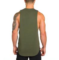 Chalecos Sin Mangas De Algodón Transpirable Para Hombres Ropa De Entrenamiento De Fitness Y Gimnasio Camisetas Deportivas Para Correr Y Musculación - details 11