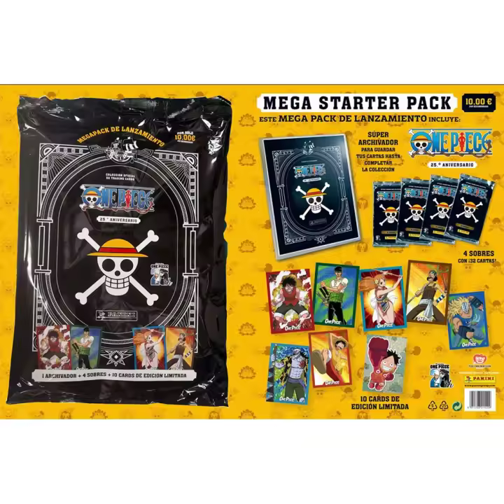 Panini Lanzamiento De Cartón One Piece Tc 2024 25th - 1