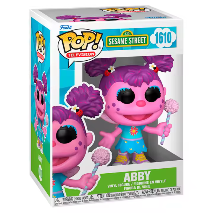 Figura Pop Sesame Street Abby-Figura de Vinilo Coleccionable - Idea de Regalo- Mercancia Oficial - Juguetes para Niños y Adultos - Movies Fans - Muñeco para Coleccionistas y Exposición - 1
