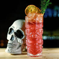 Copa De Beer De Vidrio Transparente 430ml Con Cara De Fantasma Creativa Para Halloween Bar Home Jugo Cocktail Copa De Licor - details 3