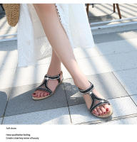 CA Sandalias de mujer 2025, dulces y cómodas, con punta redonda, zapatos de mujer de talla grande. - details 10