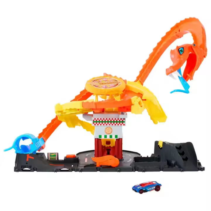 Hot Wheels Ataque De Serpiente De Ciudad Auto - 1