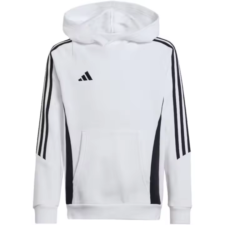 Adidas Tiro 24 Hooded Sweat Jr IR7506 sweatshirt sudadera con capucha juvenil de la línea Tiro 24, perfecta para mantener el calor y garantizar un ajuste cómodo en cualquier actividad deportiva. - 1