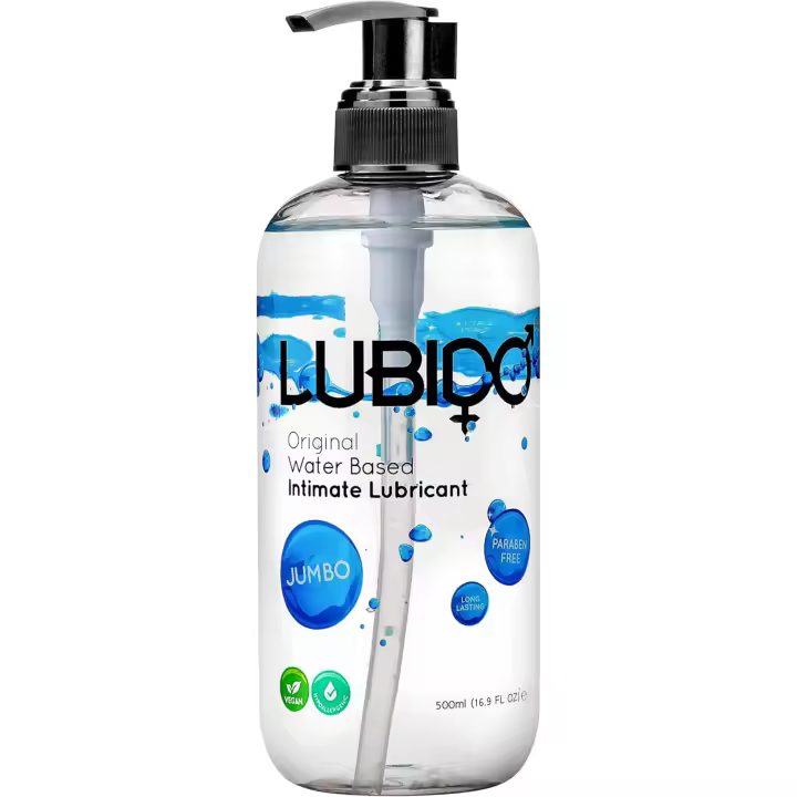 Lubido Lubricante Íntimo Original 500ml – Base Agua y Sin Parabenos | Más Placer, Más Mojado para este Verano Intenso Sin Límites - 1