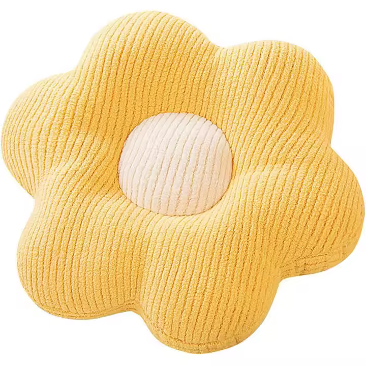 Cojines florales para decoración del hogar, cojines decorativos para sillas de comedor y cojines tatami. Cojines florales para sala de estar y dormitorio. Suaves, cómodos y agradables para la piel. (43 cm, blanco) - 1
