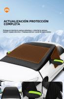 SEAMETAL Cubierta De Nieve Para Coche Con Imán Cubierta Frontal De Ventanas Autónomas Protector Exterior Con Cinta Reflectante - details 5