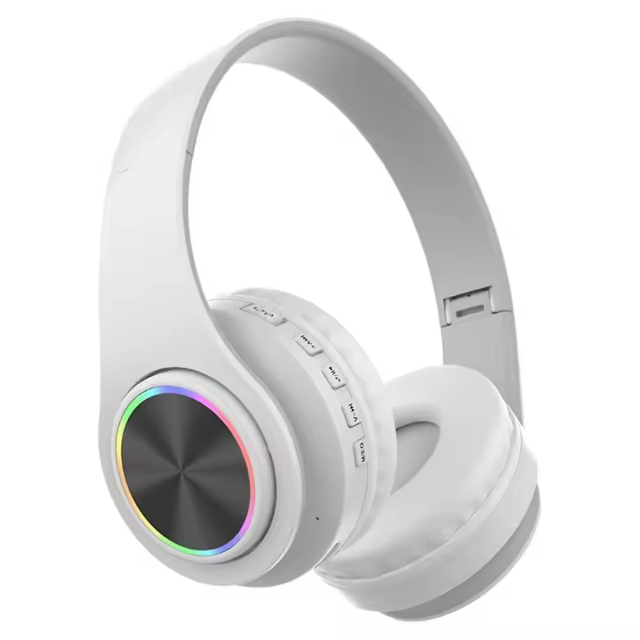 Auriculares Bluetooth, auricular Bluetooth inalámbrico inteligente HiFi Estéreo plegable auriculares para el hogar O - 1