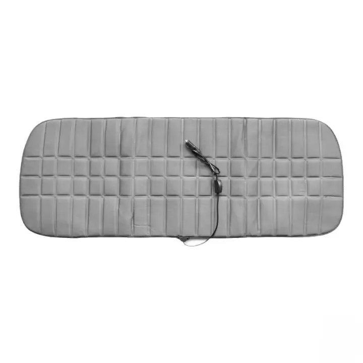 Cojín Calentador De Asiento Trasero Universal 12V Para Coche Segunda Fila Plegable Accesorios De Protección Invierno Calefacción - 1