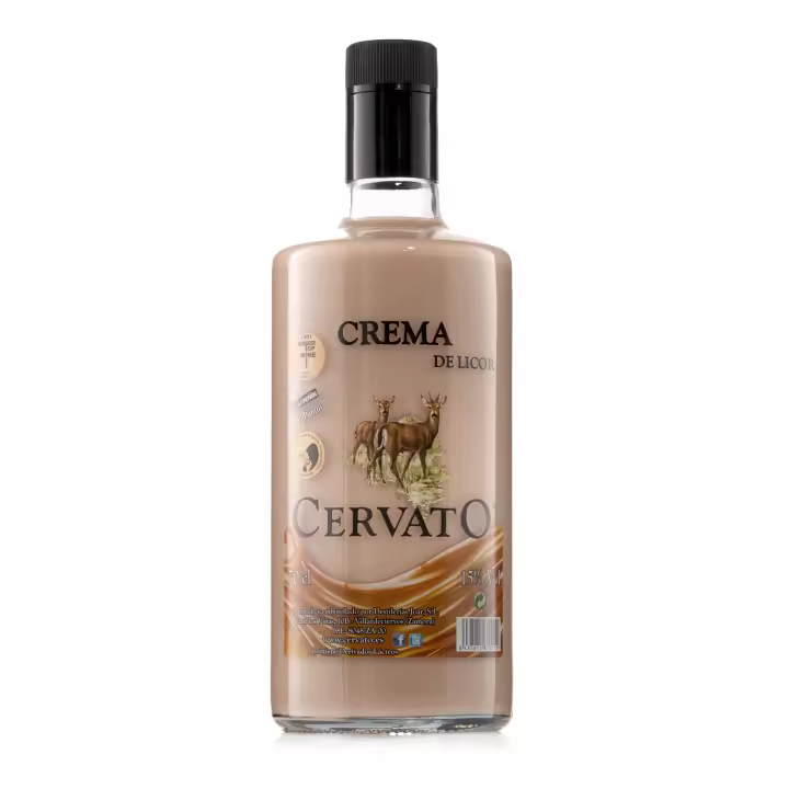 CervatO Crema de Orujo Botella 70CL "Una de las Cremas de Orujo más premiadas" - 1