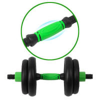 Juego De Mancuernas Ajustables Multifuncionales 3 En 1, Ajustables Con Asa Opcional, Barra Recta, Para Flexiones, 40 Kg, Pesas De Gimnasio En Casa Para Hombres - details 6