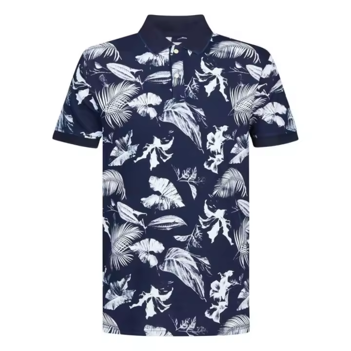 Polo M-1030-POL909, Marca Petrol Industries, Color Azul Marino, Talla S, Para Hombre - 1