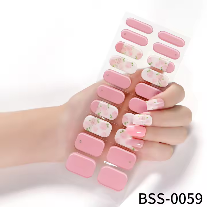 Pegatinas de Gel de Uñas de Cubierta Completa - Decoraciones Adhesivas para Decoración de Uñas - 1