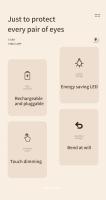 Lámpara De Escritorio Portátil Con Clip 3 Modos De Iluminación Protección Ocular Recargable USB Luz Nocturna Para Estudio - details 1