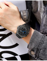 Reloj Deportivo Para Hombre SANDA G Estilo Dual Display LED Digital Quartzo Impermeable 50M Reloj Militar Con Pantalla Luminosa Y Alarmas - details 9