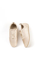Paloma Wang Zapatillas Doradas de Piel para Mujer, Comodidad y Elegancia en Cada Paso - details 3
