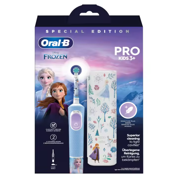 ORAL-B PACK CEPILLO ELECTRICO KIDS FROZEN + ESTUCHE - 1