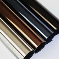 Película De Espejo Unidireccional Para Ventanas Adhesiva Reflector Solar Protector De UV Para Vidrio De Hogar Y Coche DIY Tela De Vinilo Privacidad - details 9