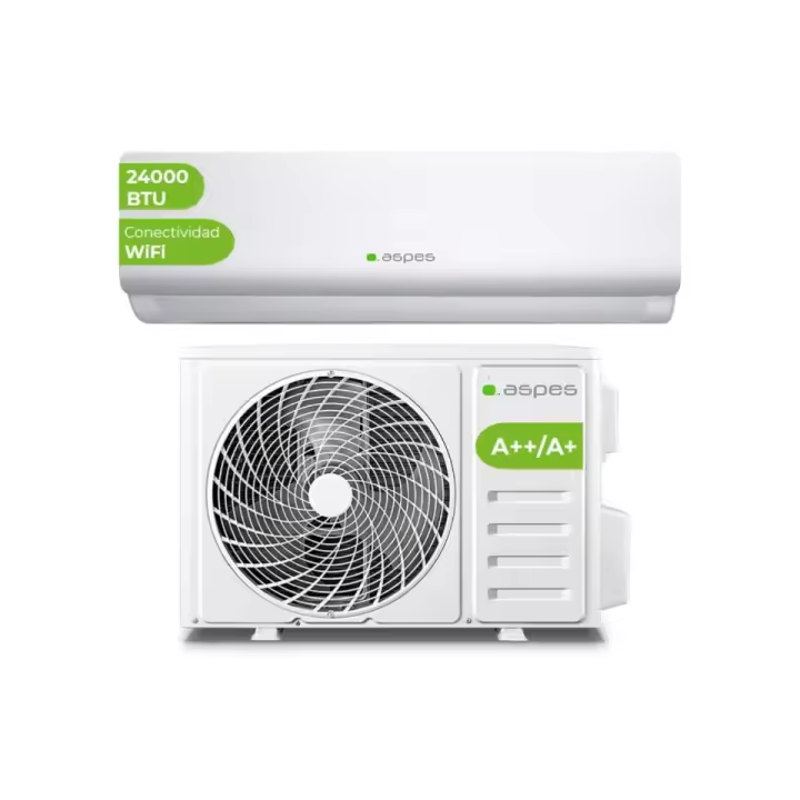 Aire acondicionado Split Aspes AAAS2400W 6000 frigorías R32 WiFi A blanco - 1