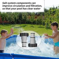 Soporte De Tubo Para Piscina 1/2/3/4/5 Piezas Adaptador De Conexión De Hilo Para Bomba Intex Accesorio De Filtro De Piscina Sobre La Tierra - details 0