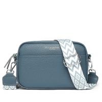 Bolso de hombre de Piel De Vaca para Mujer, Bolso Cruzado de color Liso, Lujo, 2025 - details 2