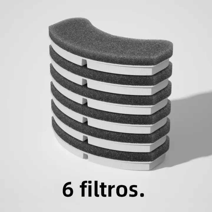 Fuente De Agua Para Gatos 3L Con Sensor De Movimiento Y Luz LED Dispensador Automático Para Perros Silencioso Ultra Para Mascotas - 1
