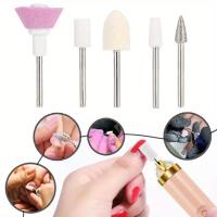 LULAA Set De Brocas Para Uñas Con Polvo De Arena Accesorio De Pulido Para Arte De Uñas Eliminador De Uñas Acrílicas Gel Set De Brocas Para Manicura - details 27