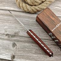 Cuchillo De Caza Fijo BM 15002 15017 Alta Dureza Hoja De Acero S30V Mango De Madera Herramienta Táctica De Sobrevivencia Portátil Para Exteriores - details 5