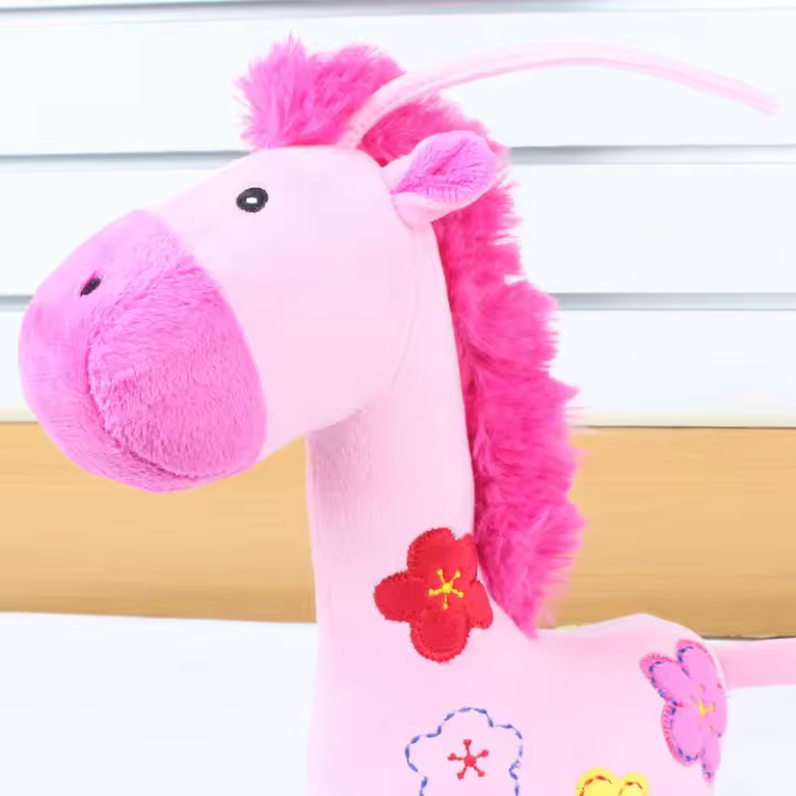 La campana musical de ciervo rosa se puede usar como un juguete súper suave para bebé que se puede colgar en la cama del coche. - 1