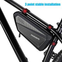 Bolsas Lateral Para Motocicleta Impermeable EVA Carcasa Rígida Bolsa Colgante Triangular Para Bicicleta Eléctrica Y Montaña - details 6