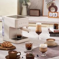 Cafetera eléctrica de 20 Bar, cafetera italiana profesional, semiautomática, con espumador de leche y capuchino - details 4