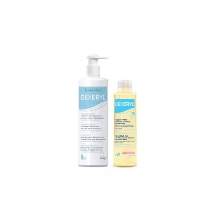 DEXERYL Crema Emoliente 500 ml+ Aceite 200 ml de REGALO ✅ Entrega 24/72h - 1