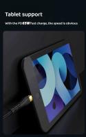 Cable De Carga Rápida 120W USB C a Tipo C Para Samsung S24 S23 Ultra iPhone 15 pro Max Xiaomi 14 Oneplus POCO Cordón Braided - details 2