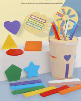 Juguete Educativo De Madera 3 En 1 Para Niños Juego De Alineación Sensorial Montessori Aprendizaje En La Guardería - details 14