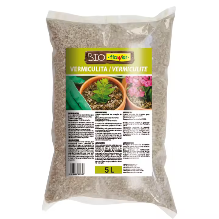 FLOWER VERMICULITA RETENCIÓN AGUA+RETENCIÓN NUTRIENTES 5 L - 1