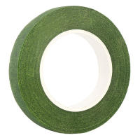 Cinta Floral Para Embalaje De Ramas Y Manualidades De 1/2" X 30Yd En Verde Oscuro Verde Ligero Blanco Y Marrón Para Bodas - details 1