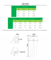 SSITO Conjunto Deportivo de manga Larga para Mujer, traje de Yoga, ropa de Cuello alto para Gimnasio, Top Short de Fitness, Leggings sin costura de DOT in Rayas, Nuevo, 2 Unidades/Set - details 0