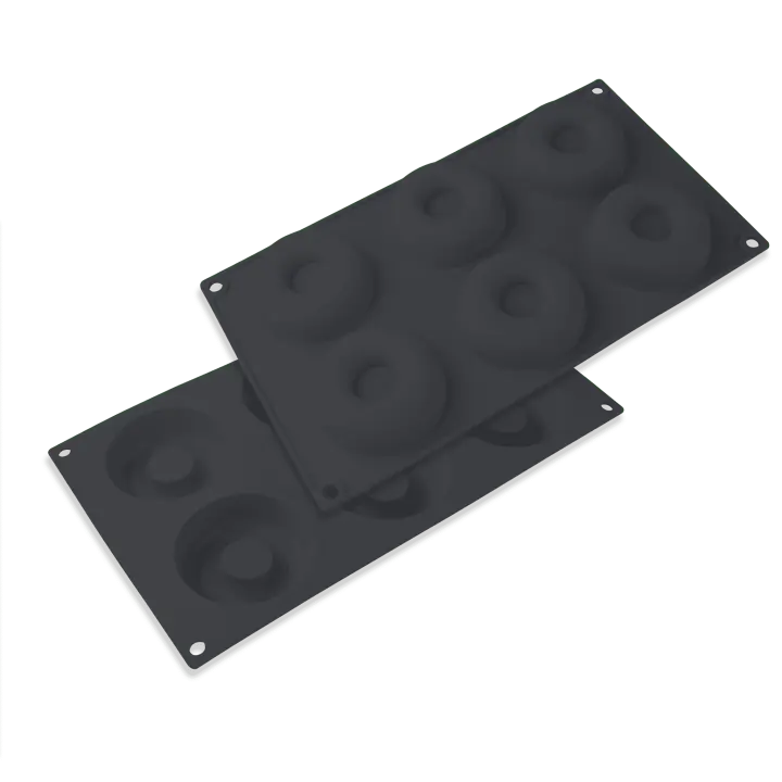 Accesorios de silicona de calidad para freidoras de aire Cecofry SweetBake XL moldes para donas y magdalenas - 1