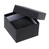 Caja De Regalo Para Reloj Negro Con Almohadilla Y Estuche De Exhibición Para Relojes De Pulsera Organizador De Almacenamiento Para Hombres Y Mujeres - details 4