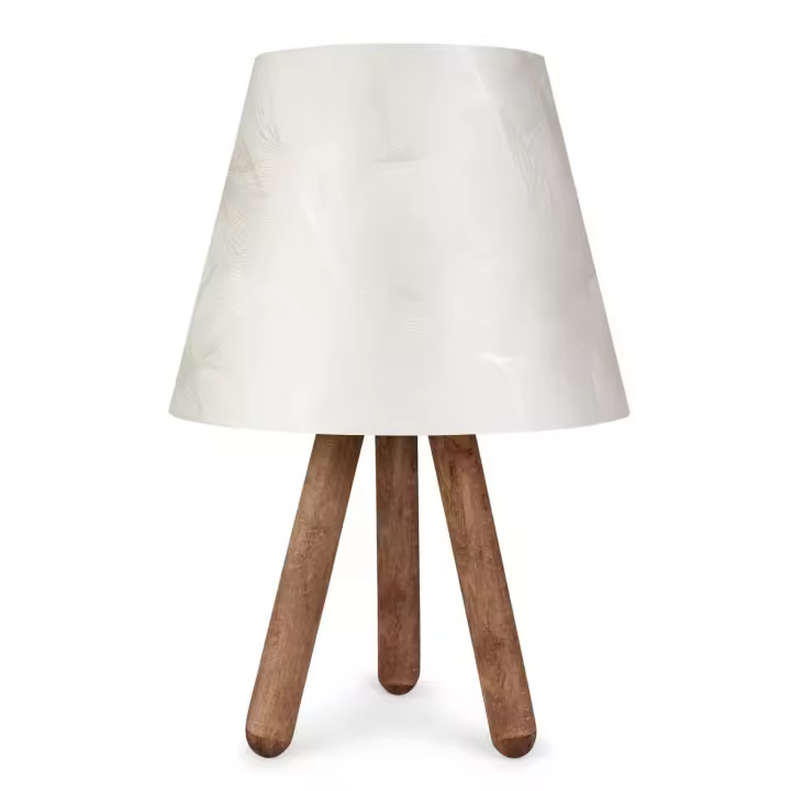Lámpara de sobremesa WELLHOME - Blanco Nogal, 22x33 - 1