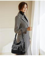Mochila De Viaje Para Mujer En Cuero PU Lavado Bolsa De Hombro Escolar Bandolera 2024 Capacidad De 20-35 Litros Estilo Casual - details 12