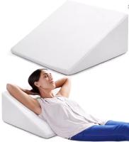 STARLEY-Almohada de cuña de cama para lectura de elevación de pierna de reflujo ácido y soporte de espalda con funda extraíble (40x30x50cm) - details 5