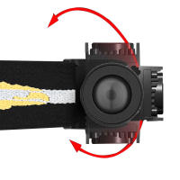 Linterna Frontal LED Mini De Alta Potencia Recargable USB Tipo-C Luz Blanca Roja Para Camping Cazalampara Impermeable - details 4