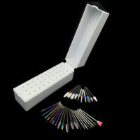 Kit De 30 Piezas En Brocas Para Uñas Con Diamante Cerámico Y Carburo Eliminador De Cutícula Para Manicura Y Pedicura En Casa Y Salón De Belleza Herramientas De Acrílico Gel - details 3